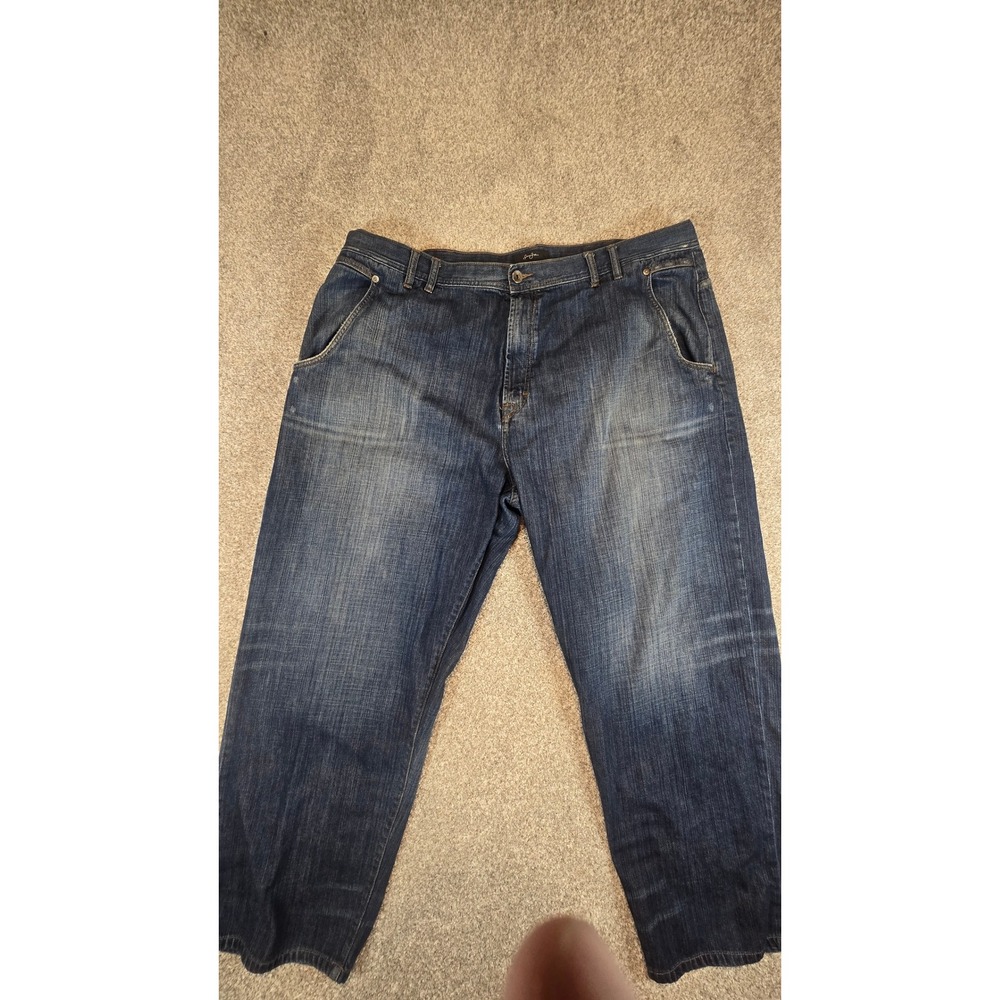 Lucky Brand 121 Slim Straight Jeans Mens 34x32 Dark Wash Denim 7MP10378V1